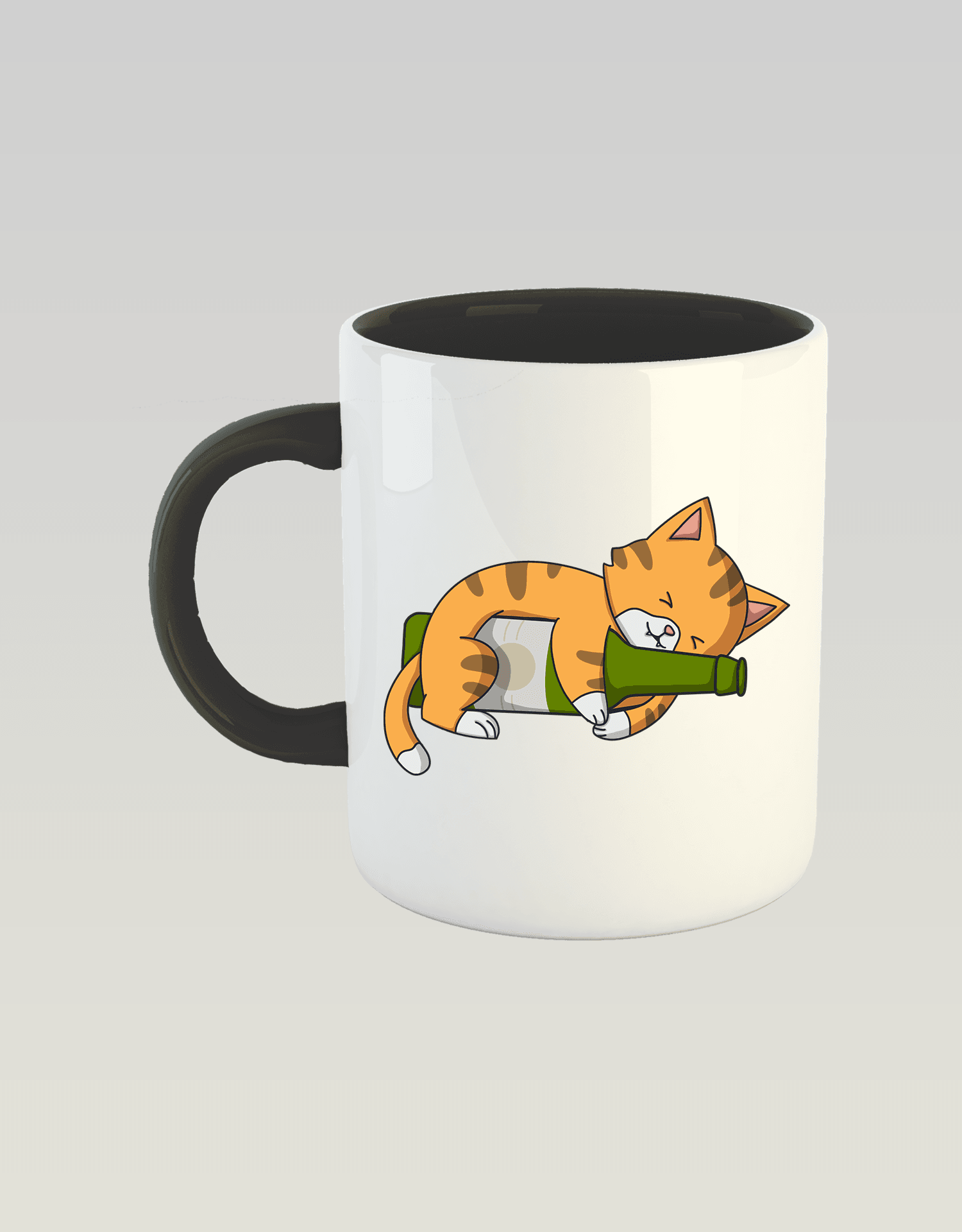 Biracı Kedi (Porselen Kupa)