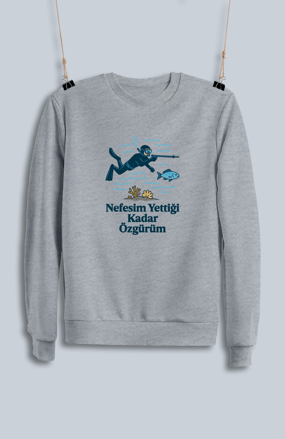 Nefesim Yettiği Kadar Özgürüm (Sweatshirt)