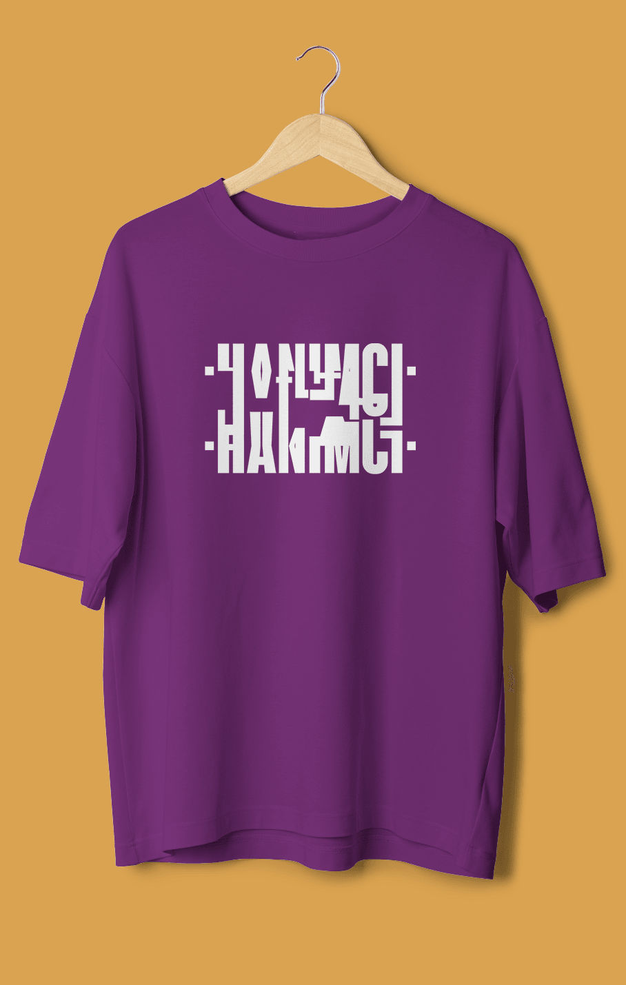 Hanımcı Sübliminal Tasarım (Orijinal Oversize Tişört)