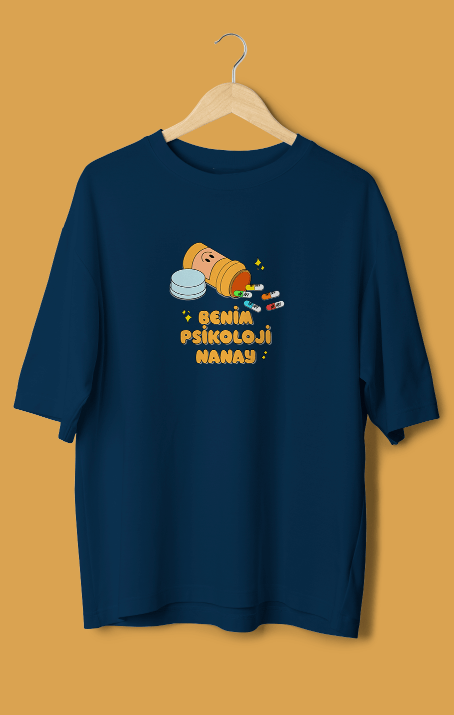 Benim Psikoloji Nanay (Orijinal Oversize Tişört)