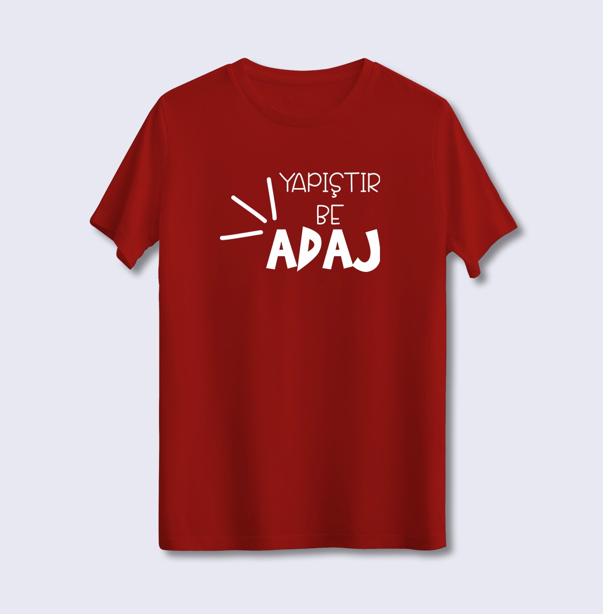 Yapıştır Be Adaj (Üniseks Tişört)