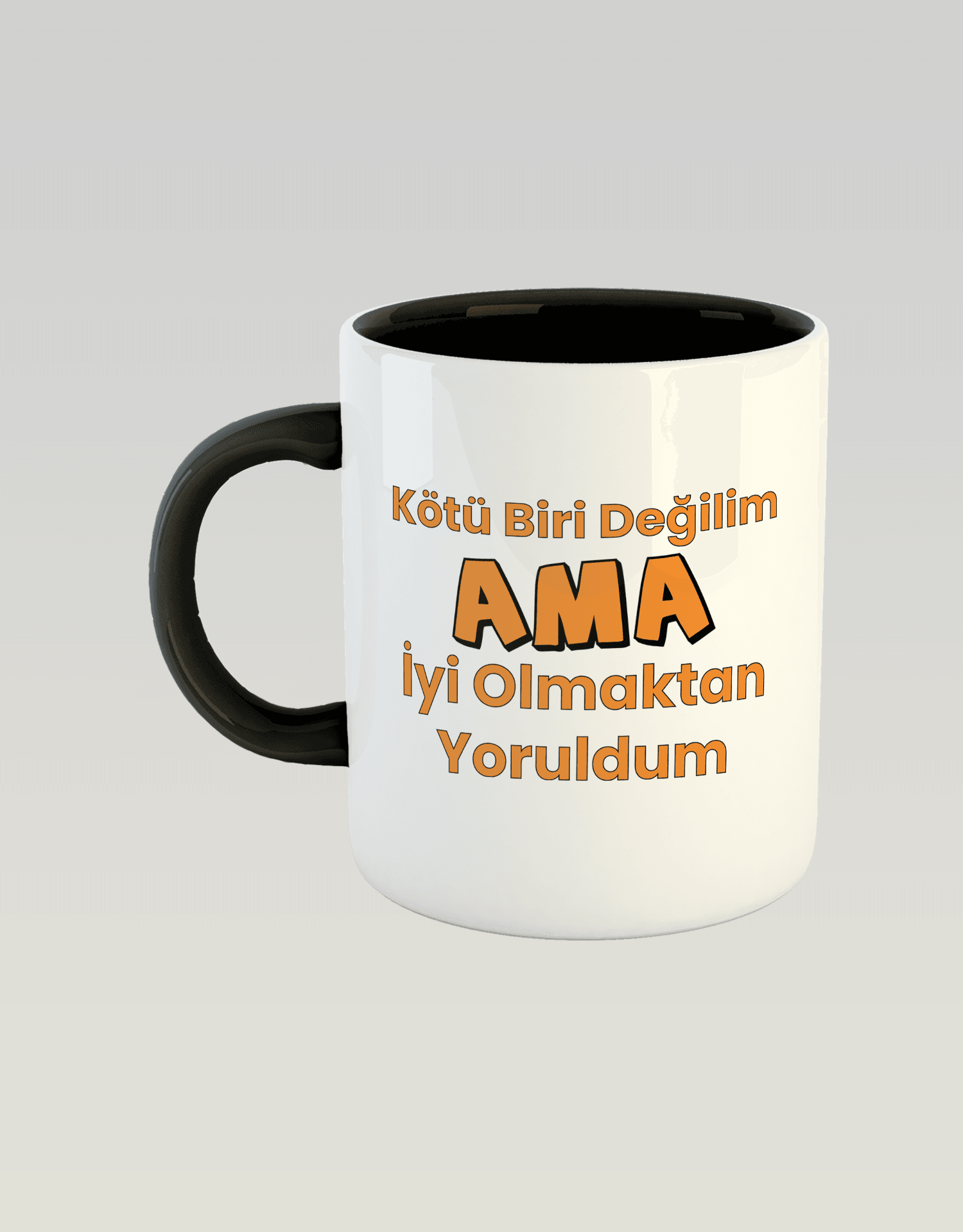 İyi olmaktan yoruldum (Porselen Kupa)