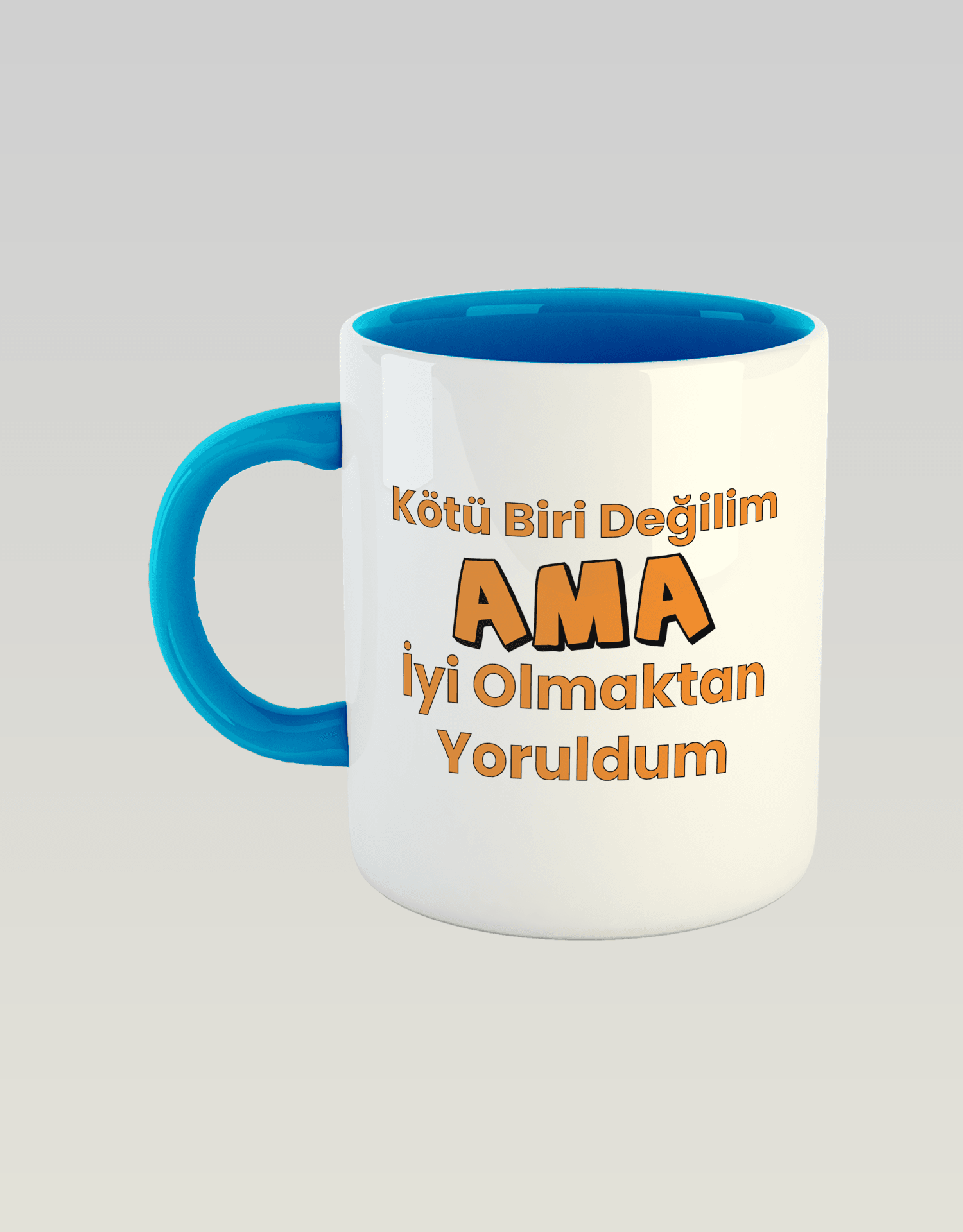 İyi olmaktan yoruldum (Porselen Kupa)