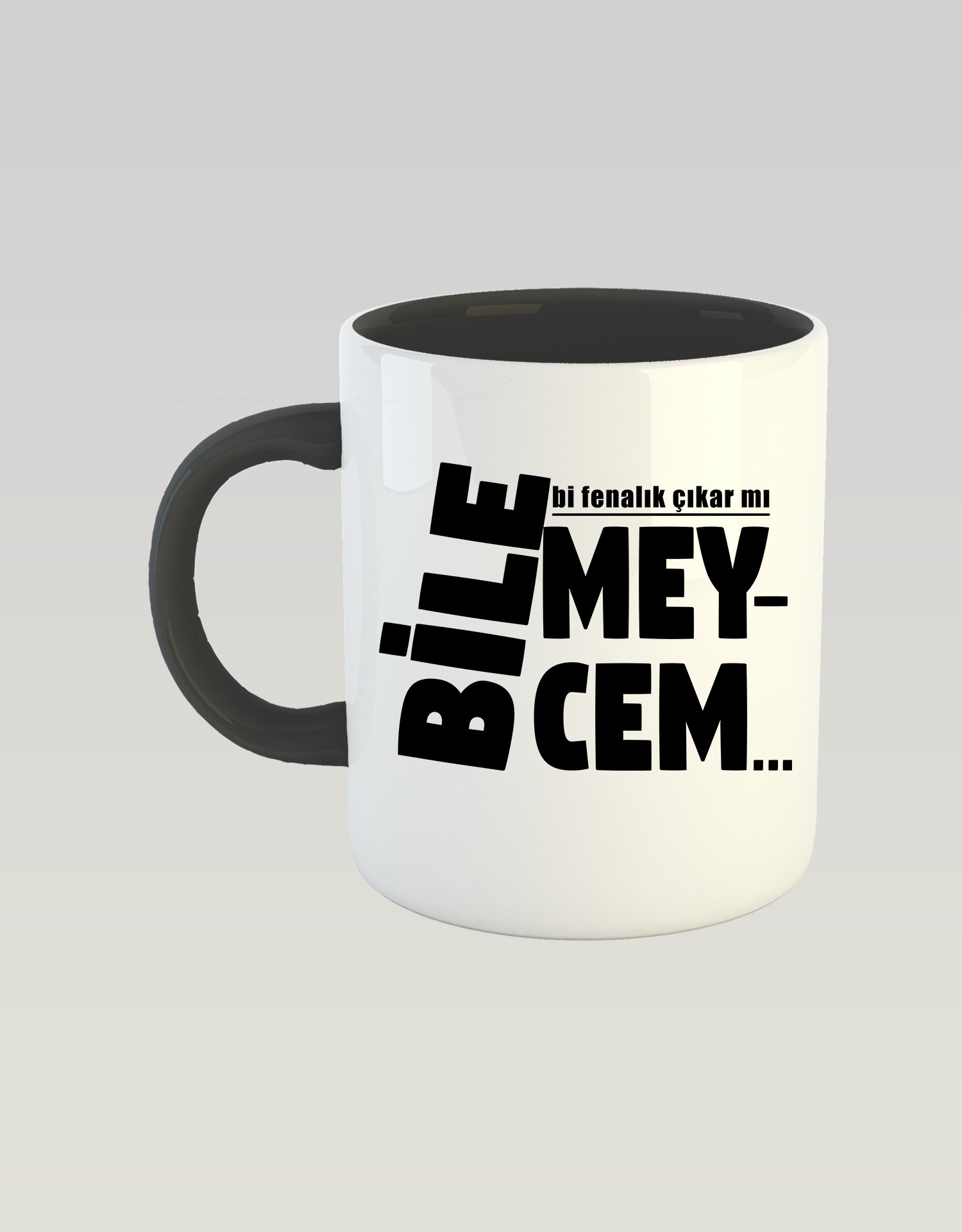 Bilemeycem Bi Fenalık Çıkar Mı (Porselen Kupa)
