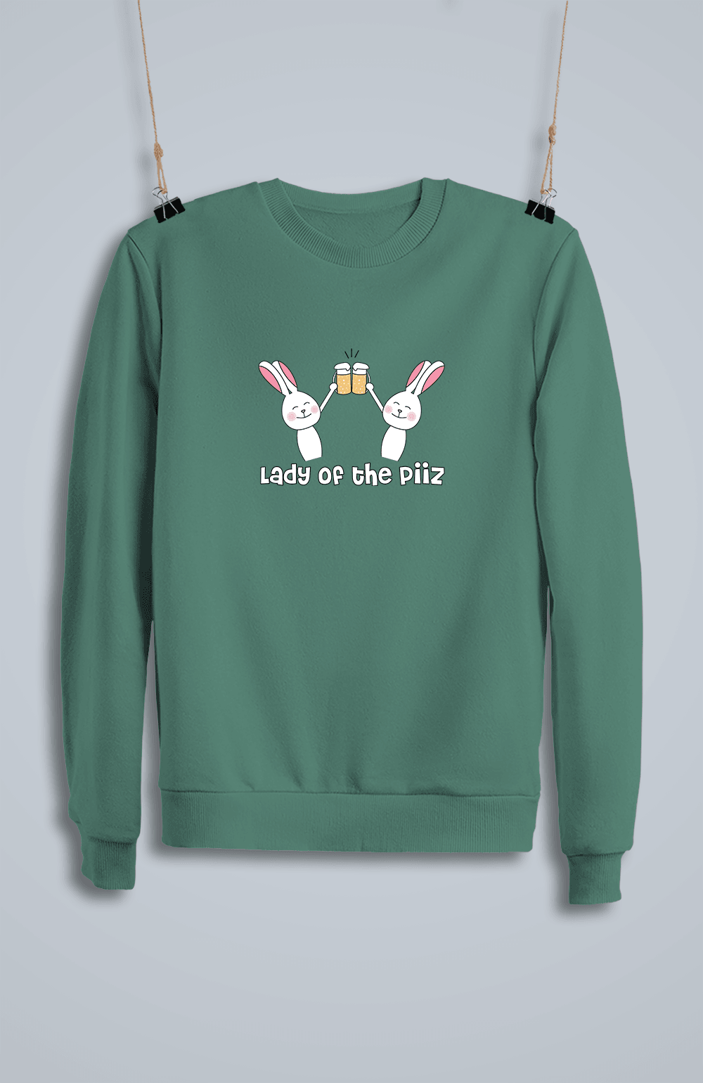 Lady Of The Piiz (Sweatshirt)