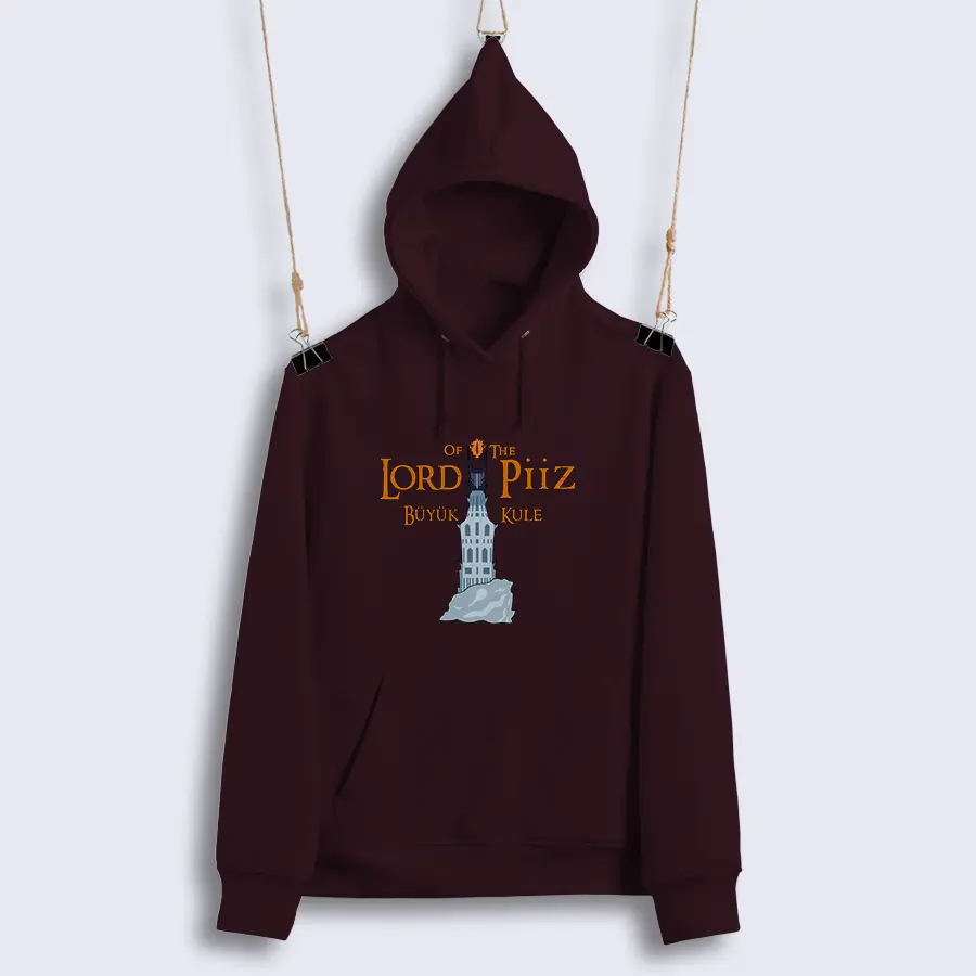 Unisex Sweat - Lord Of The Piiz Büyük Kule