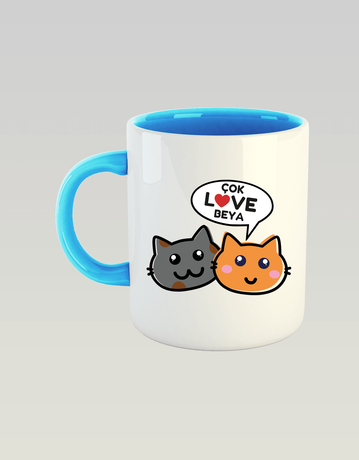 Çok Love Beya (Porselen Kupa)