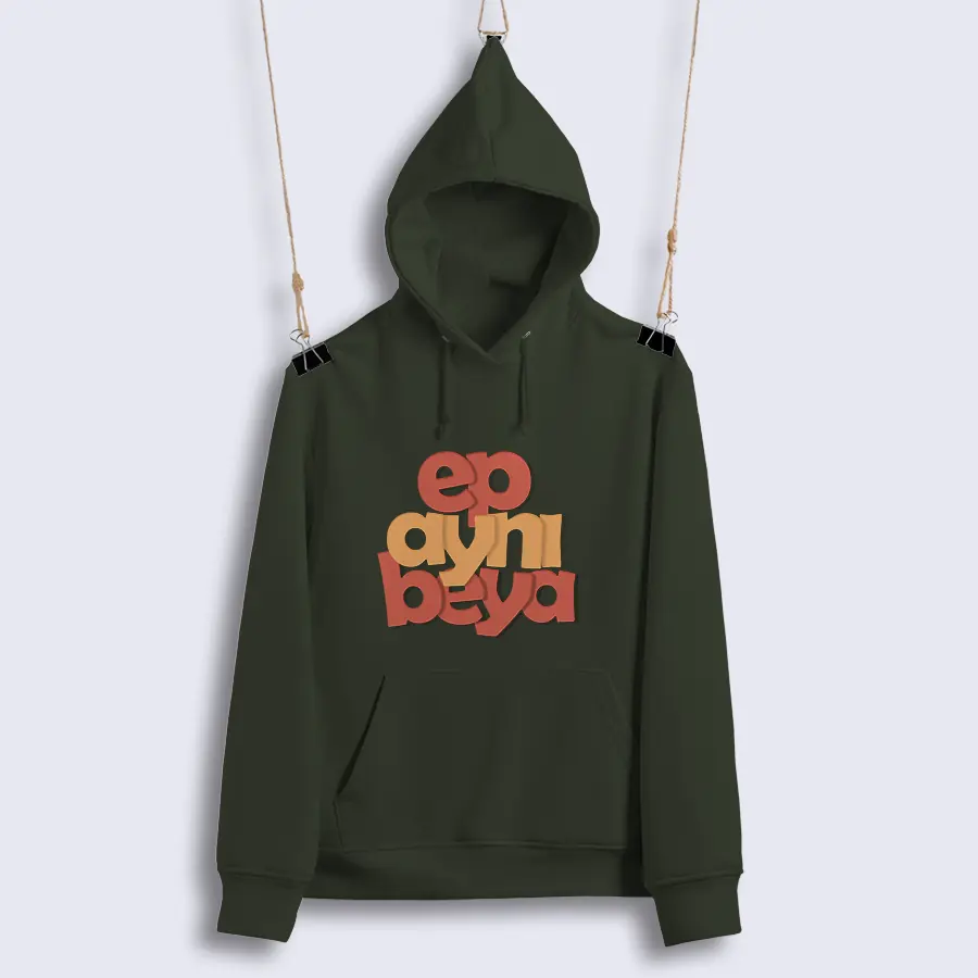 Unisex Kapüşonlu Sweat - Ep Aynı Beya