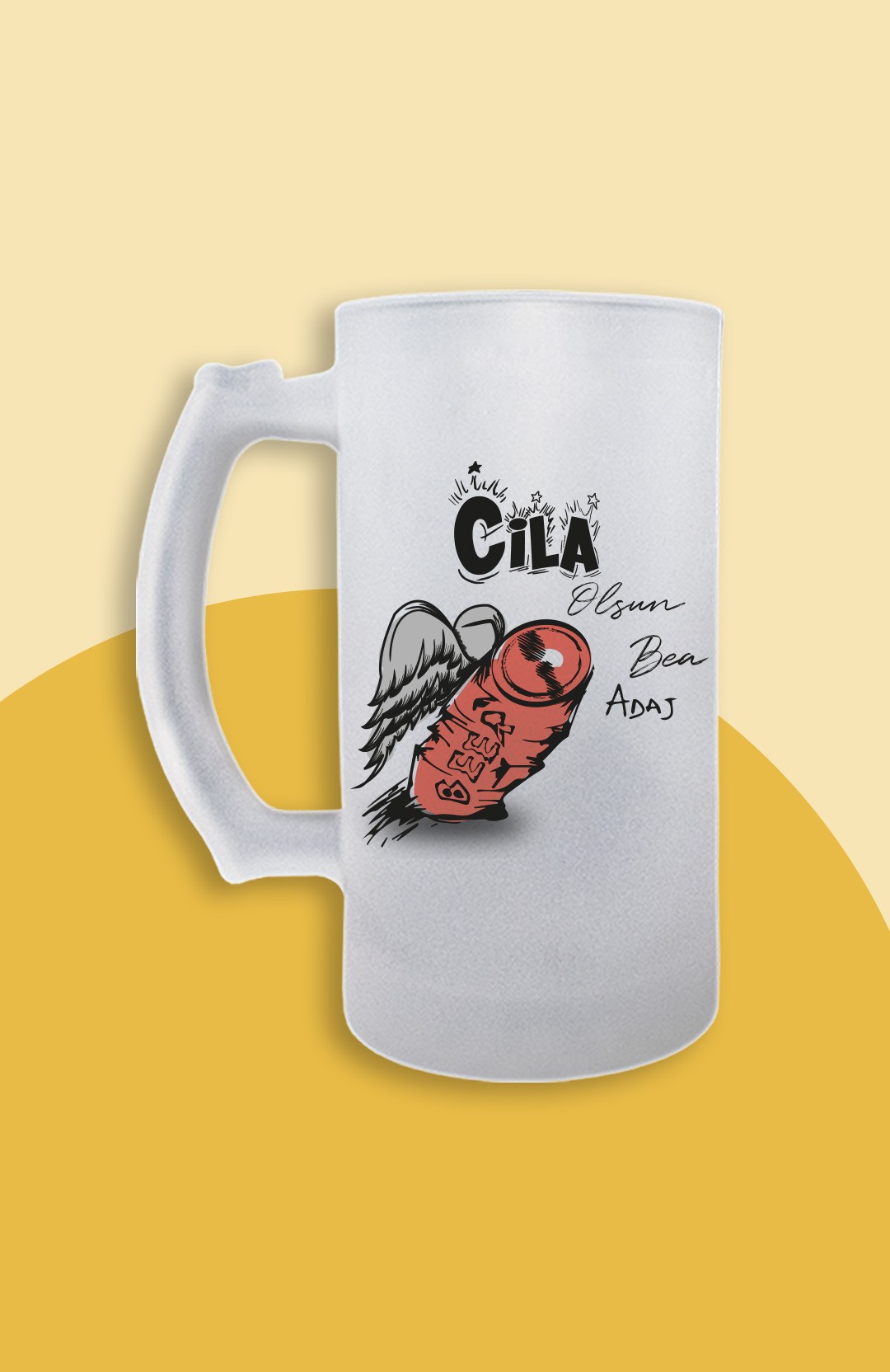 Cila Olsu Bea Adaj (Bira Bardağı)