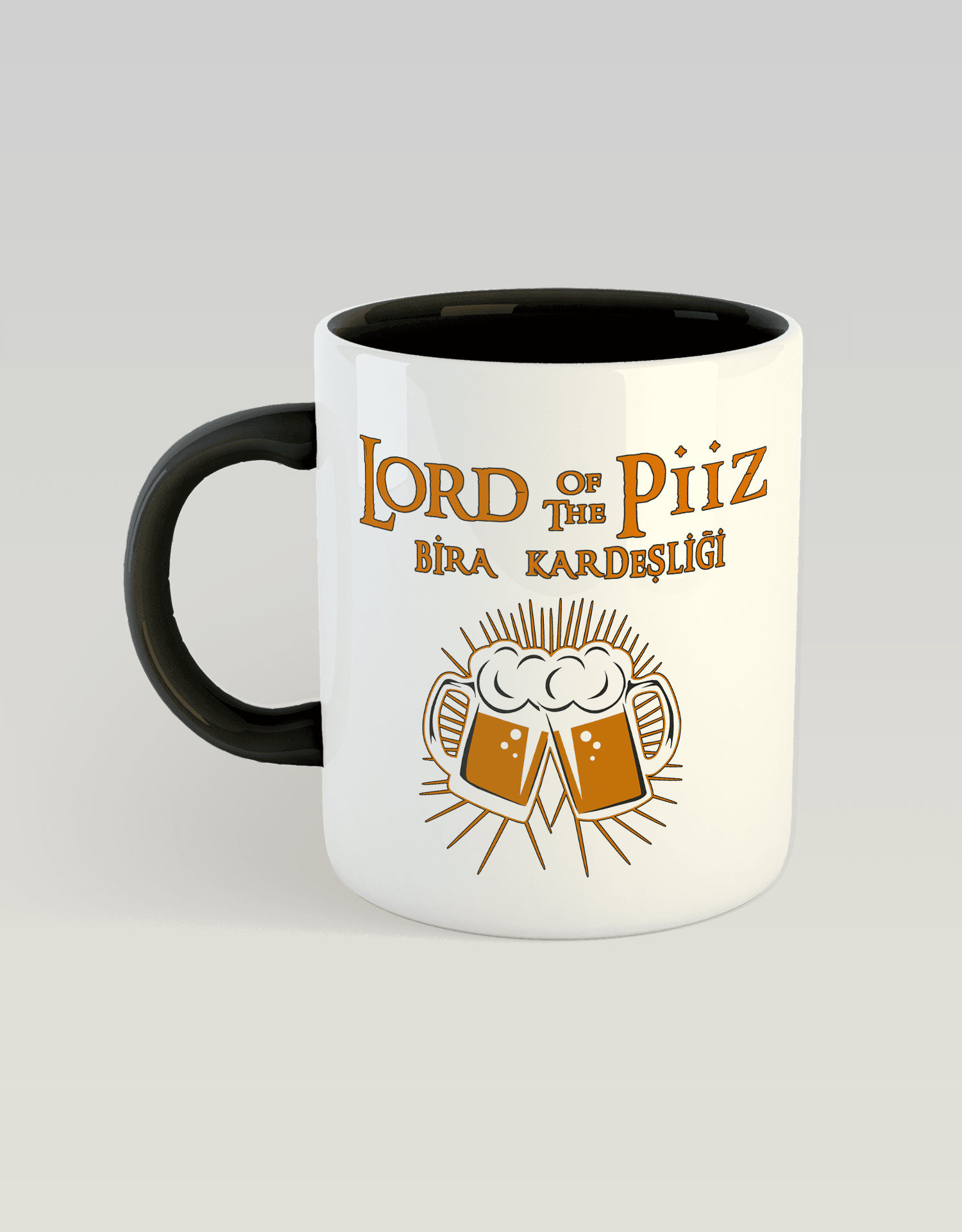 Lord Of The Piiz Bira Kardeşliği (Porselen Kupa)