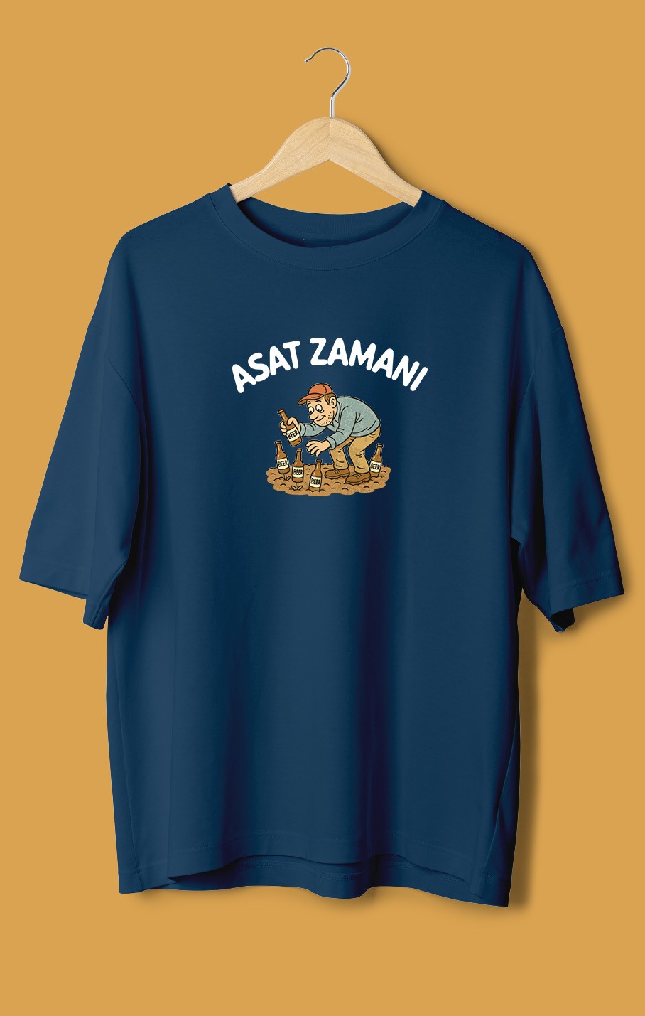 Asat Zamanı (Orijinal Oversize Tişört)