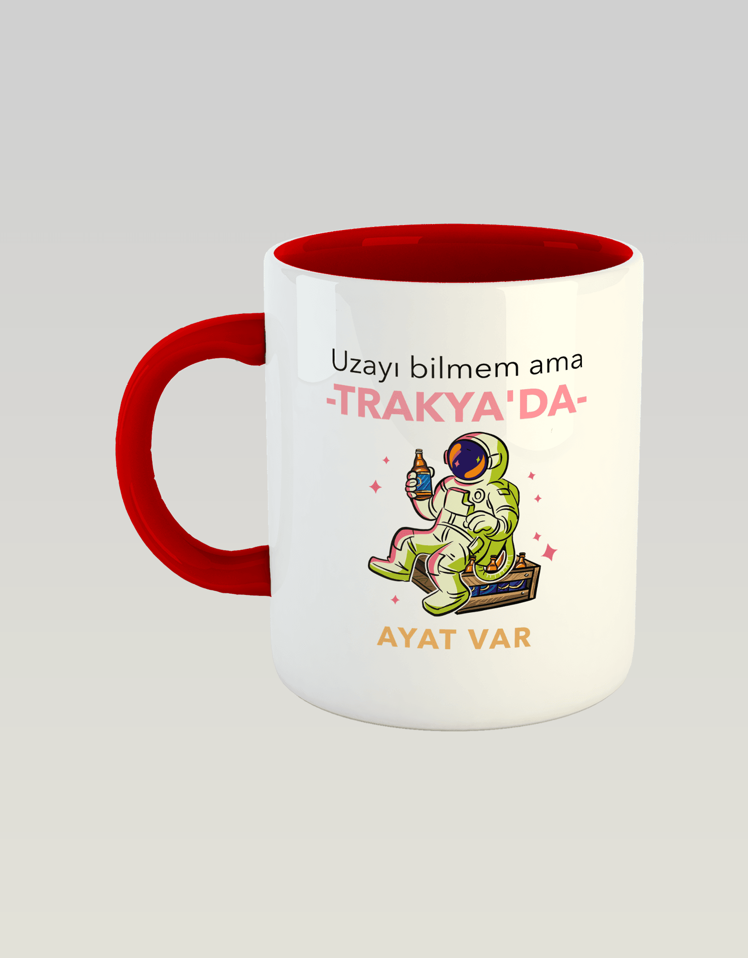 Trakyada Ayat Var (Porselen Kupa)