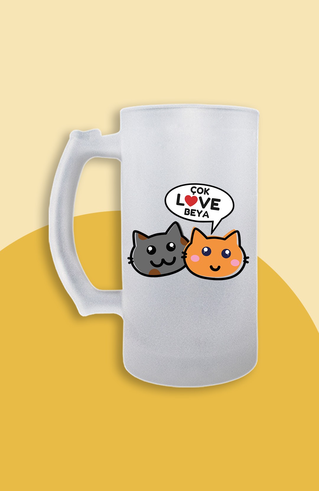 Çok Love Beya (Bira Bardağı)