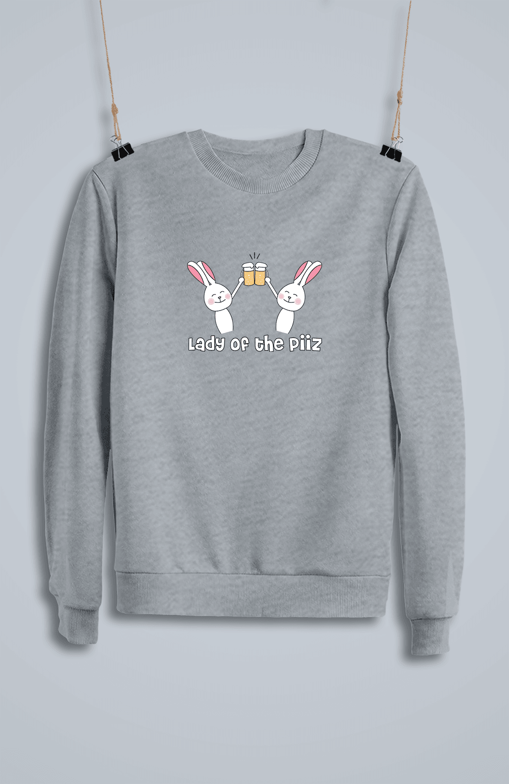 Lady Of The Piiz (Sweatshirt)