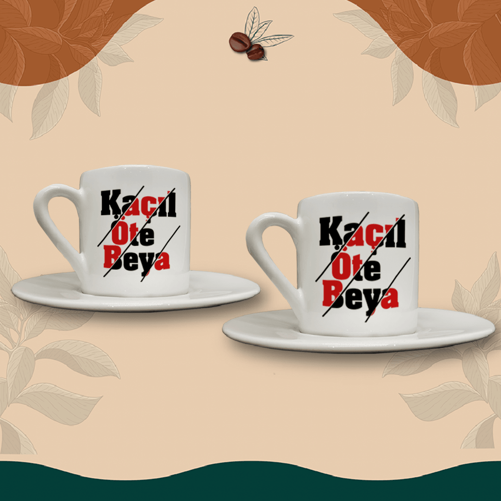 Kaçıl Öte Beya (2li Fincan Setidir)