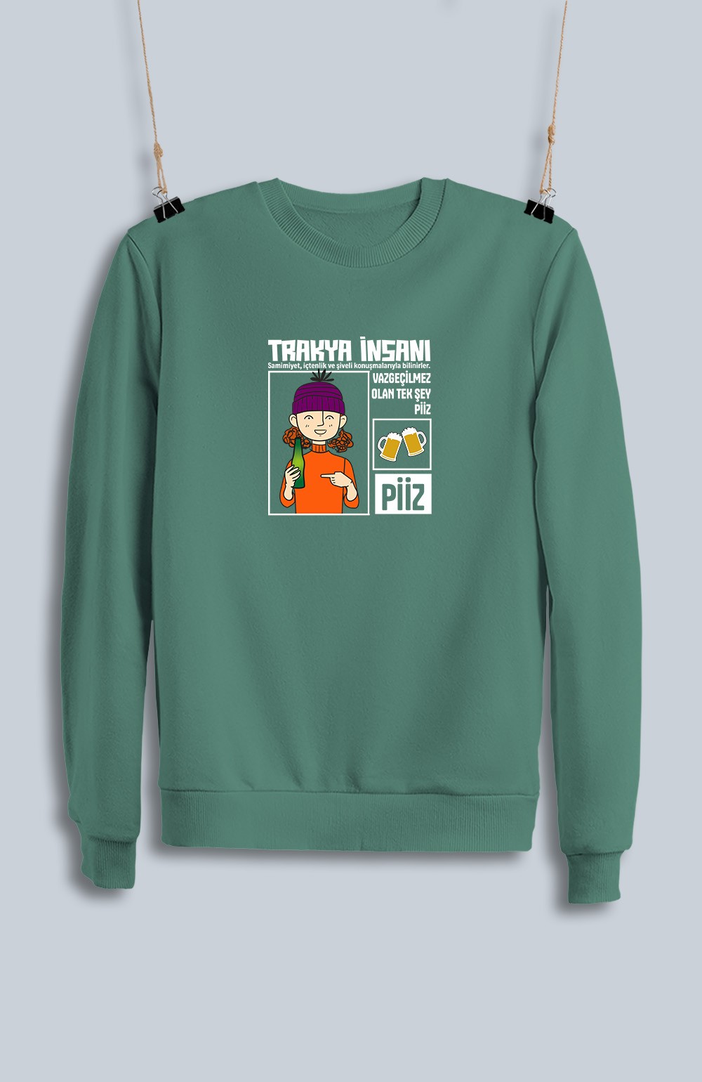 Trakya İnsanı Kız (Sweatshirt)