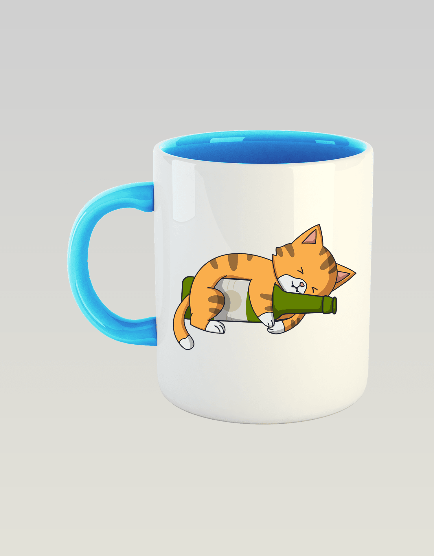 Biracı Kedi (Porselen Kupa)