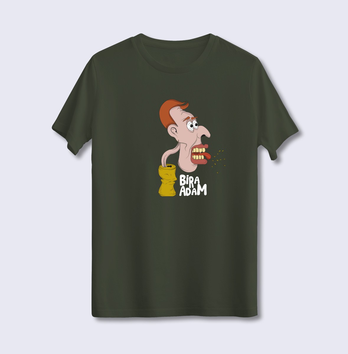 Bira Adam (Üniseks Tişört)