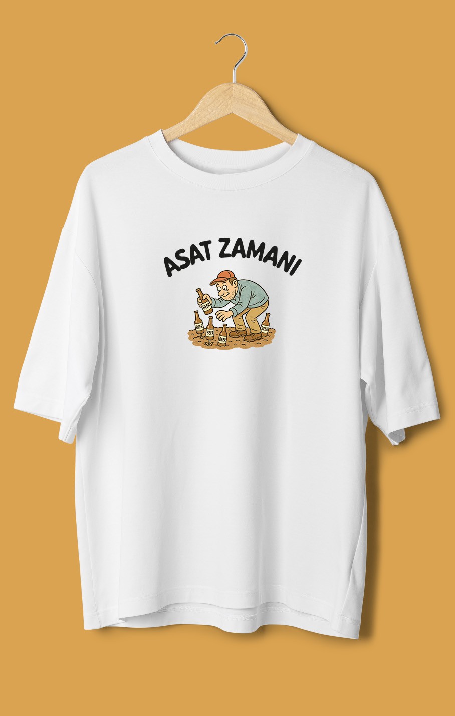 Asat Zamanı (Orijinal Oversize Tişört)