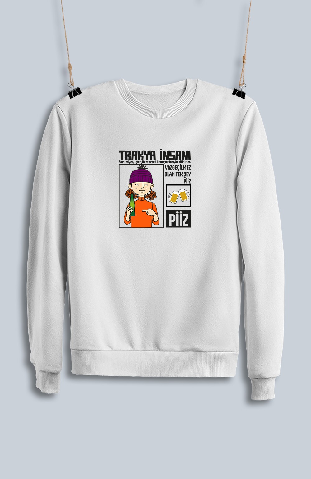 Trakya İnsanı Kız (Sweatshirt)