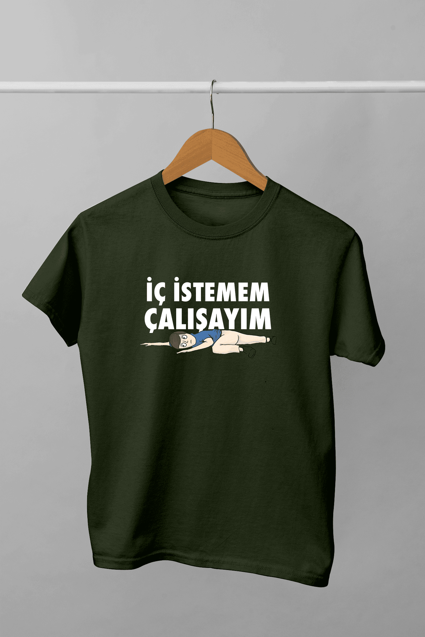 İç İstemem Çalışayım Kızan (Çocuk Tişörtü)