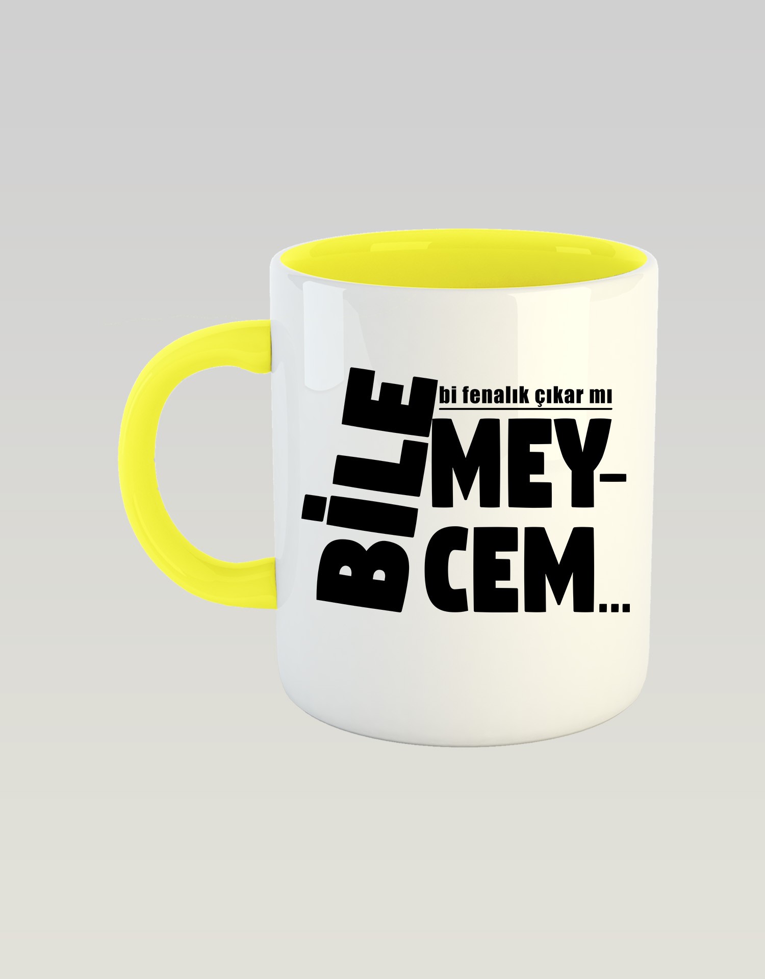 Bilemeycem Bi Fenalık Çıkar Mı (Porselen Kupa)
