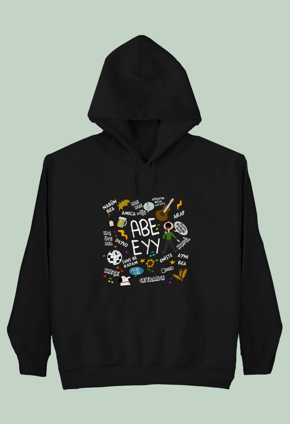 Abe Eyy Doodle (Çocuk Kapüşonlu)