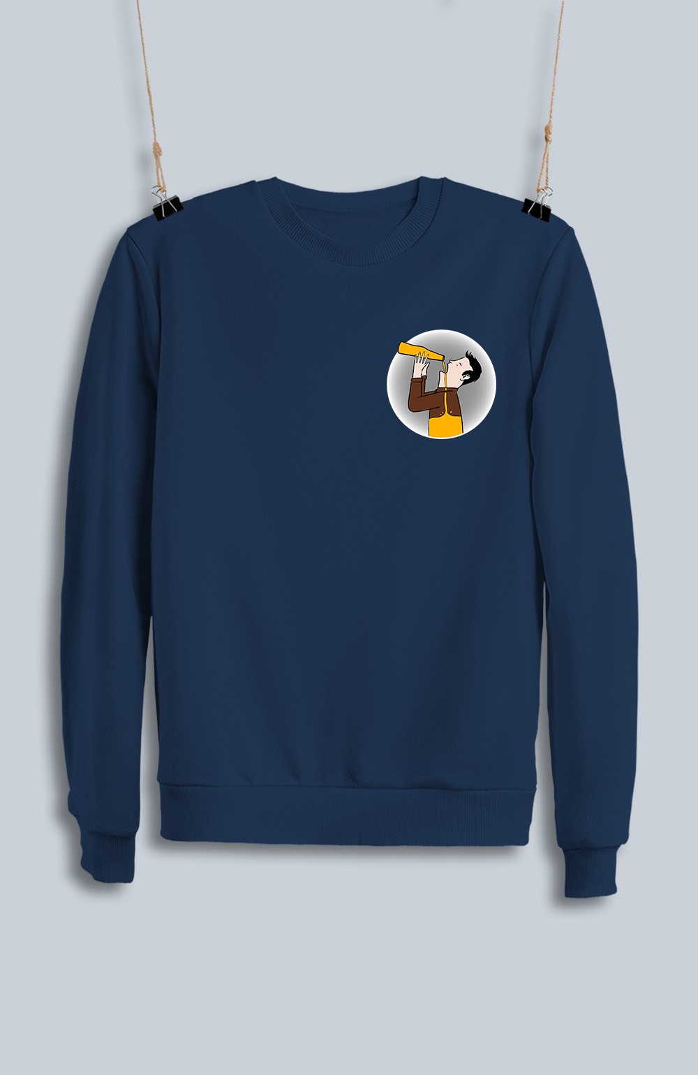 Bira İçen Adam (Sweatshirt)