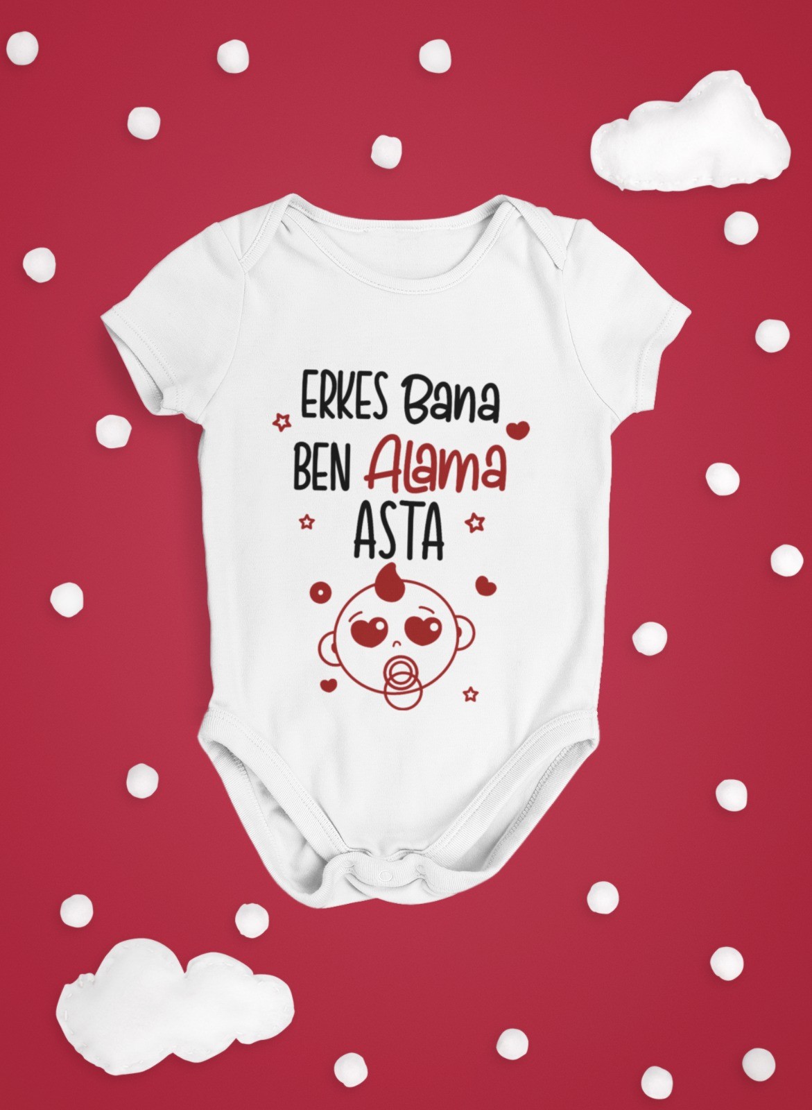 Erkes Bana, Ben Alama Asta (Zıbın)