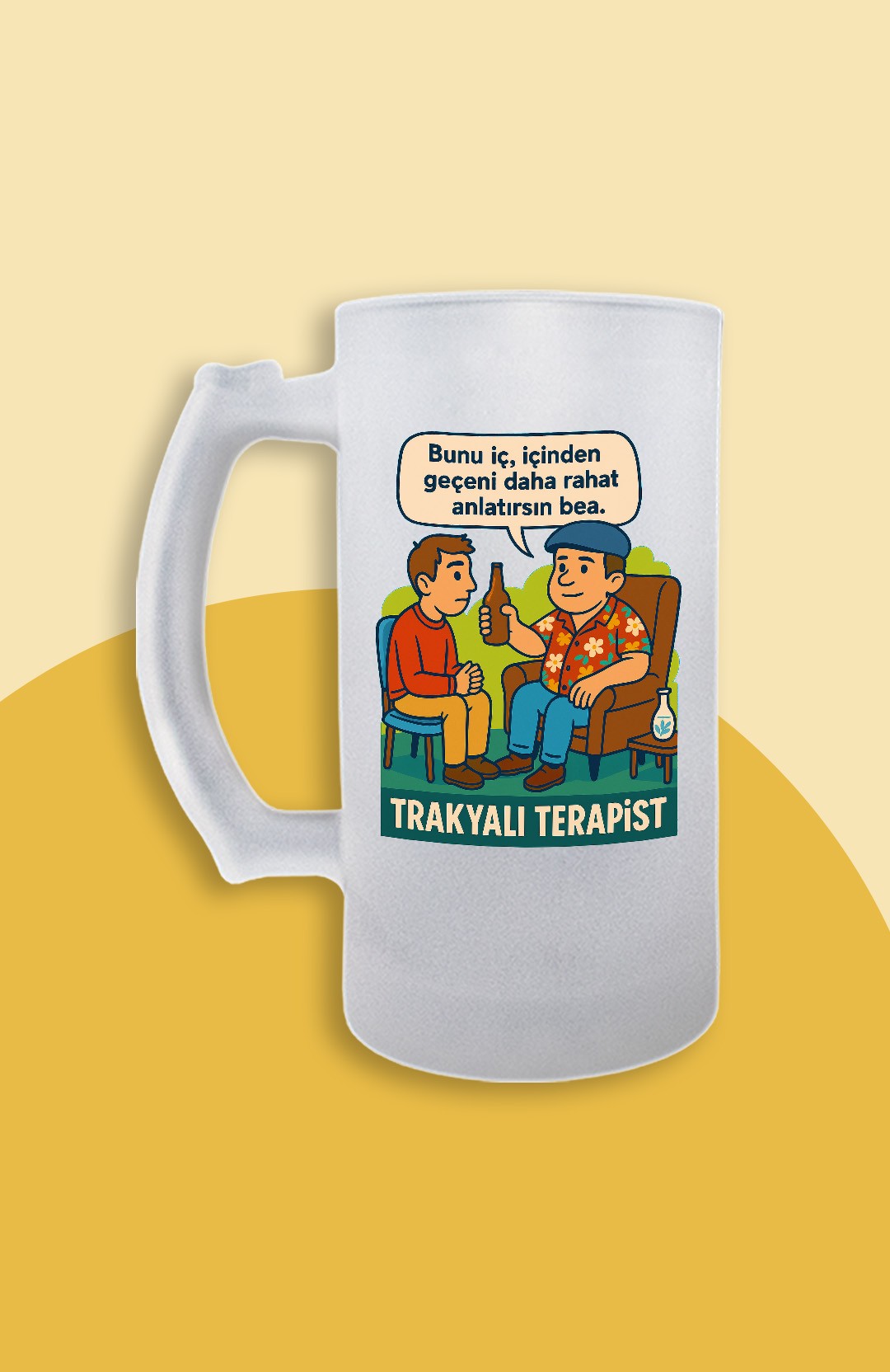 Trakyalı Terapist (Bira Bardağı)