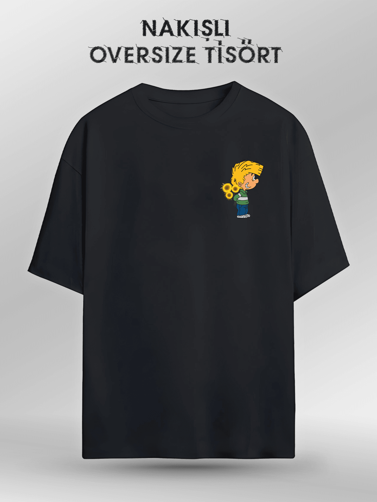 Cedric (Orijinal Oversize Nakışlı Tişört)
