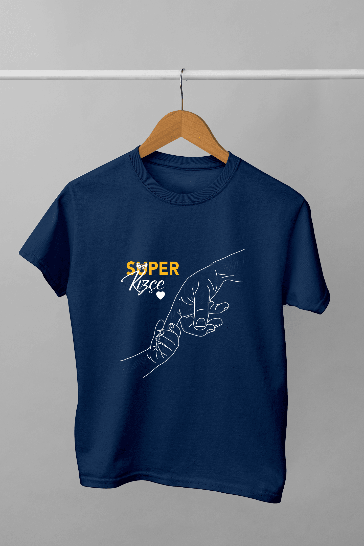 Süper Kızçe (Çocuk Tişörtü) (Babalar Günü)