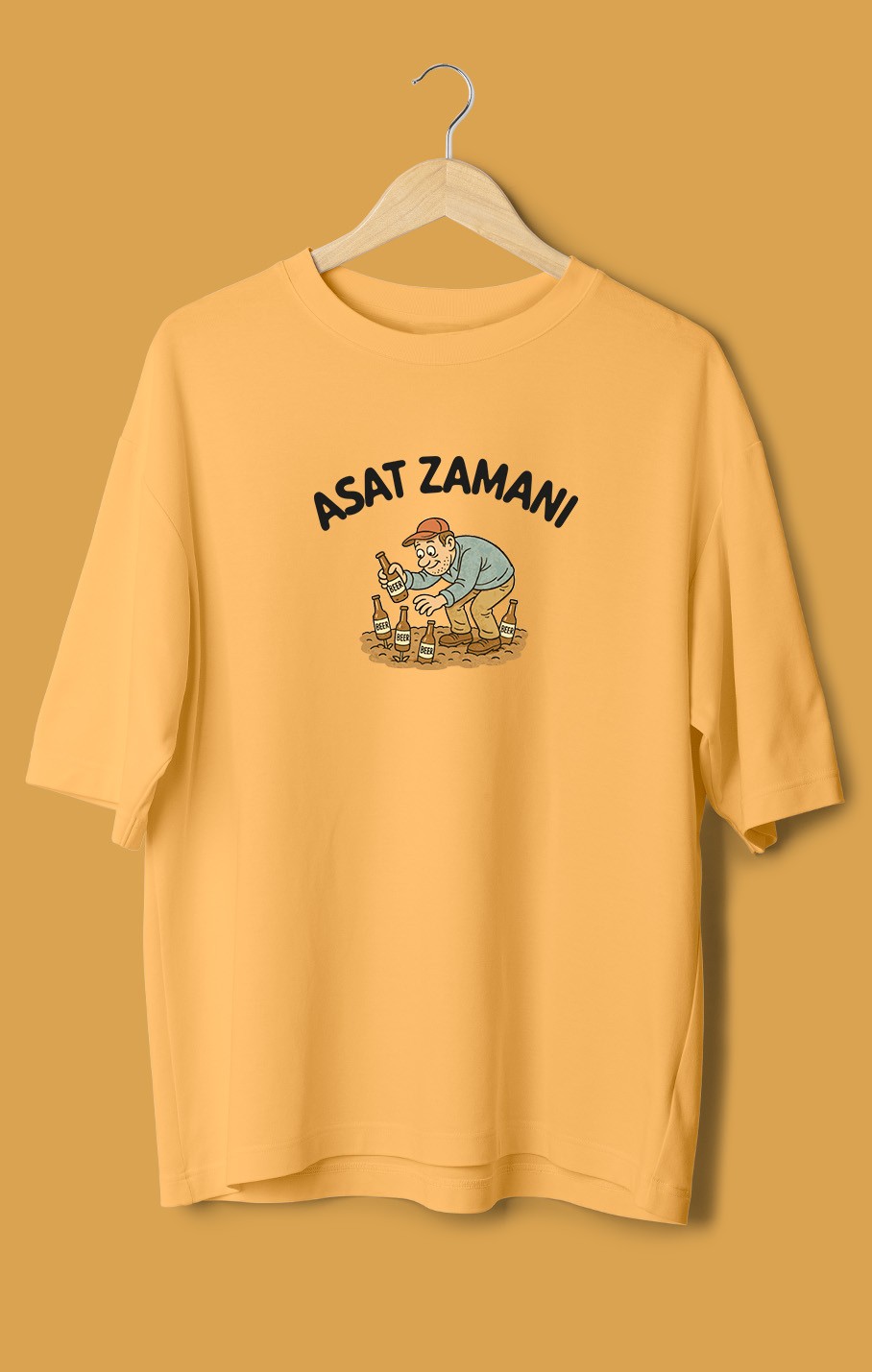 Asat Zamanı (Orijinal Oversize Tişört)