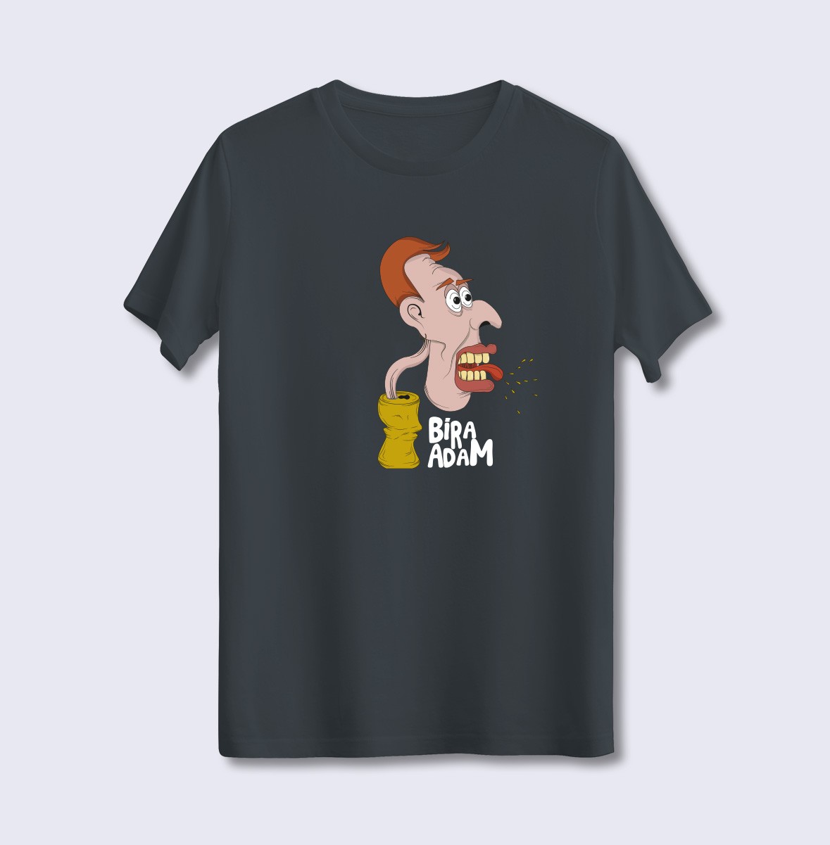 Bira Adam (Üniseks Tişört)
