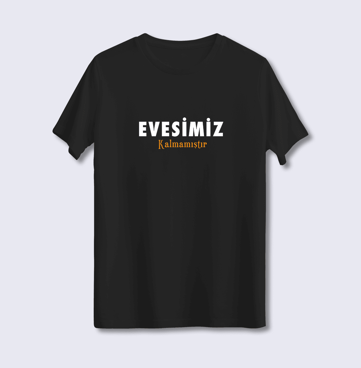 Evesimiz Kalmamıştır (Üniseks Tişört)