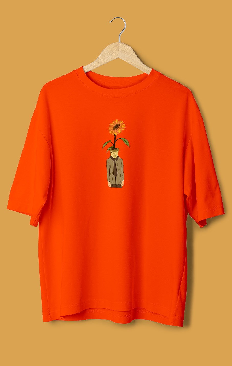 Gündendi Saksı Adam (Orijinal Oversize Tişört)