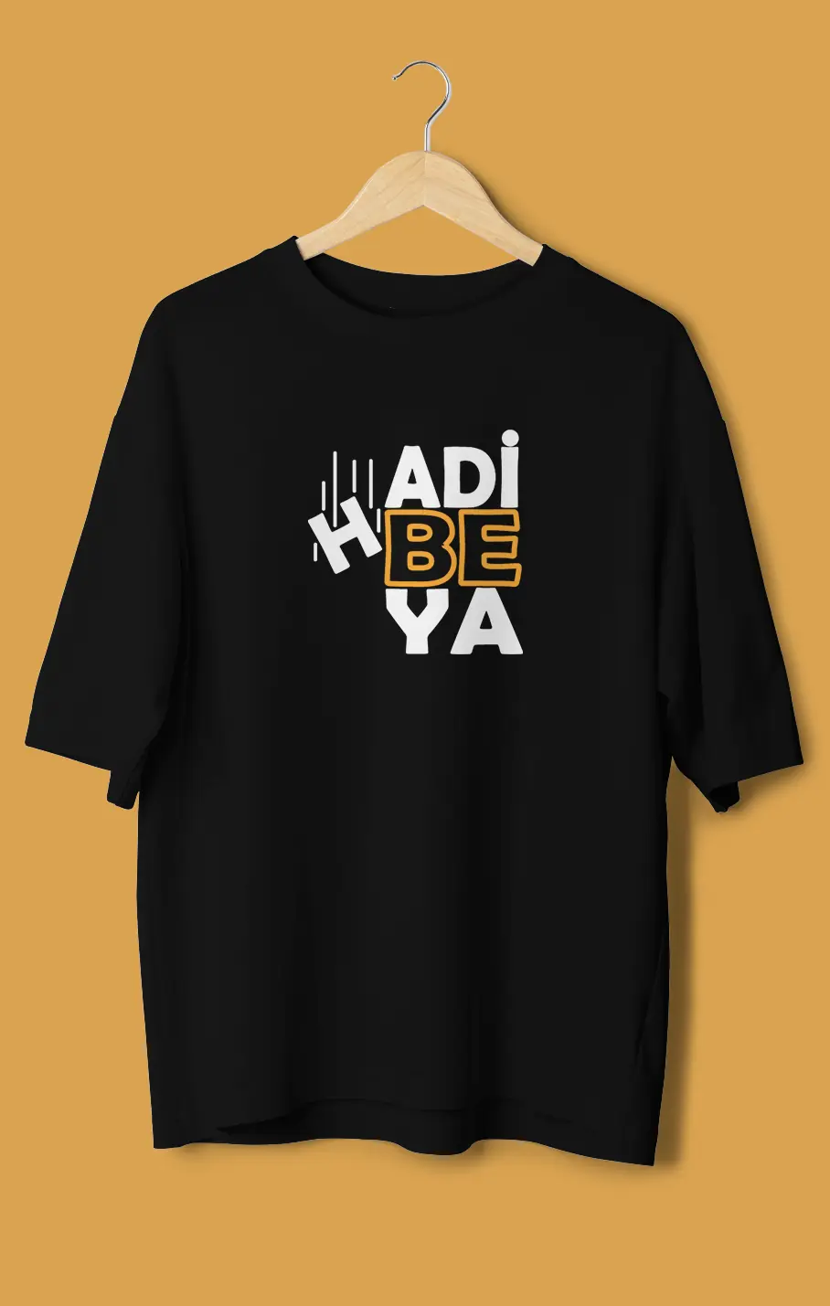 Unisex Oversize Tişört - Adi Be Ya