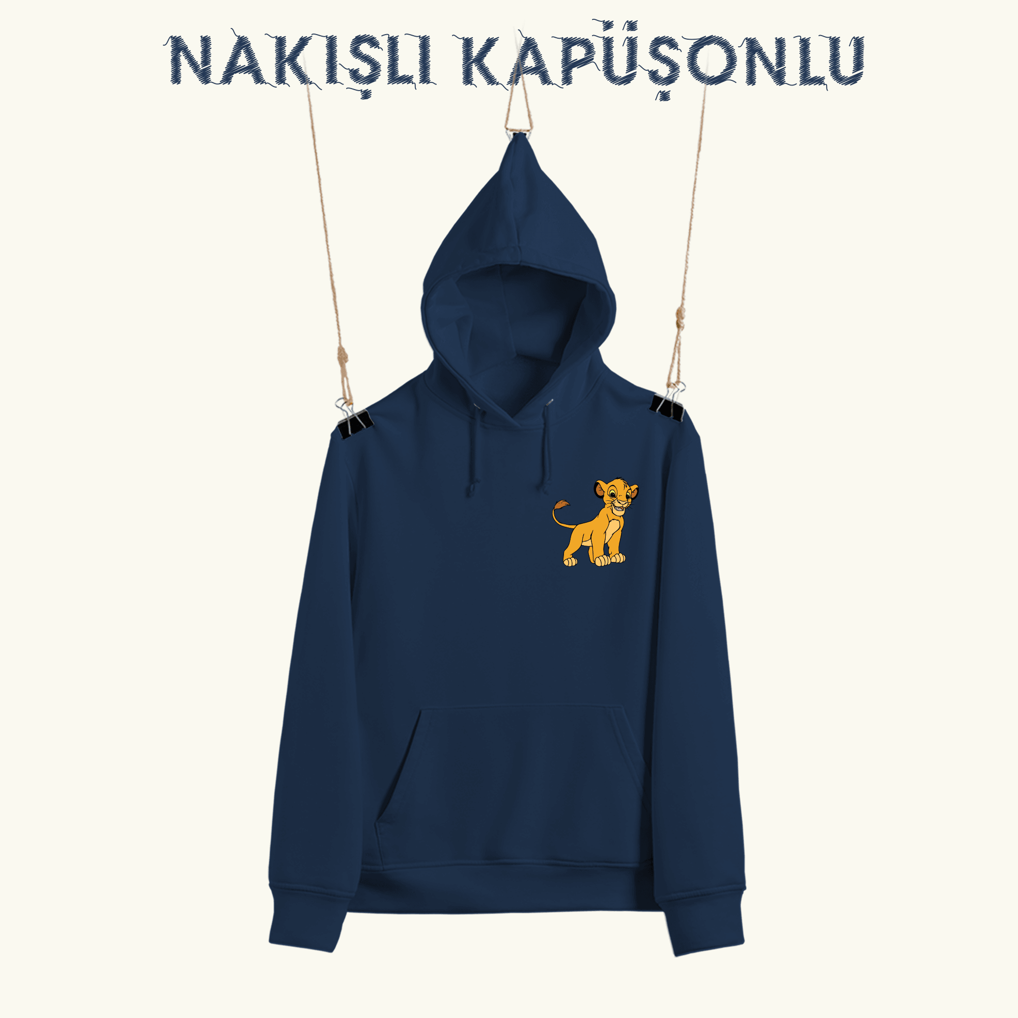 Aslan Kral Simba (NAKIŞLI KAPÜŞONLU)