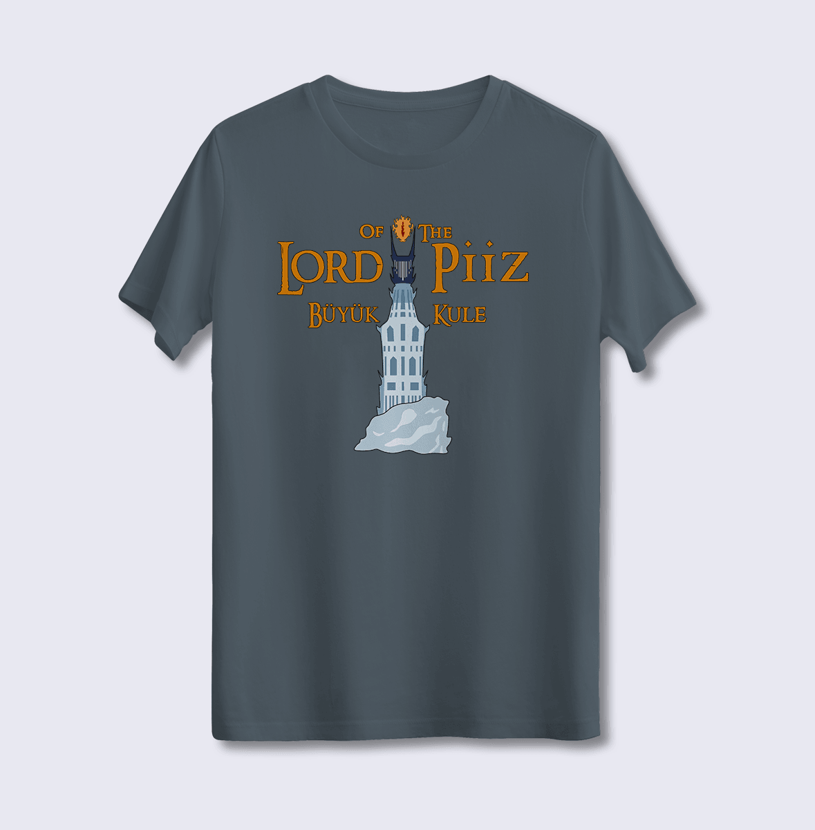 Lord of The Piiz Büyük Kule (Üniseks Tişört)