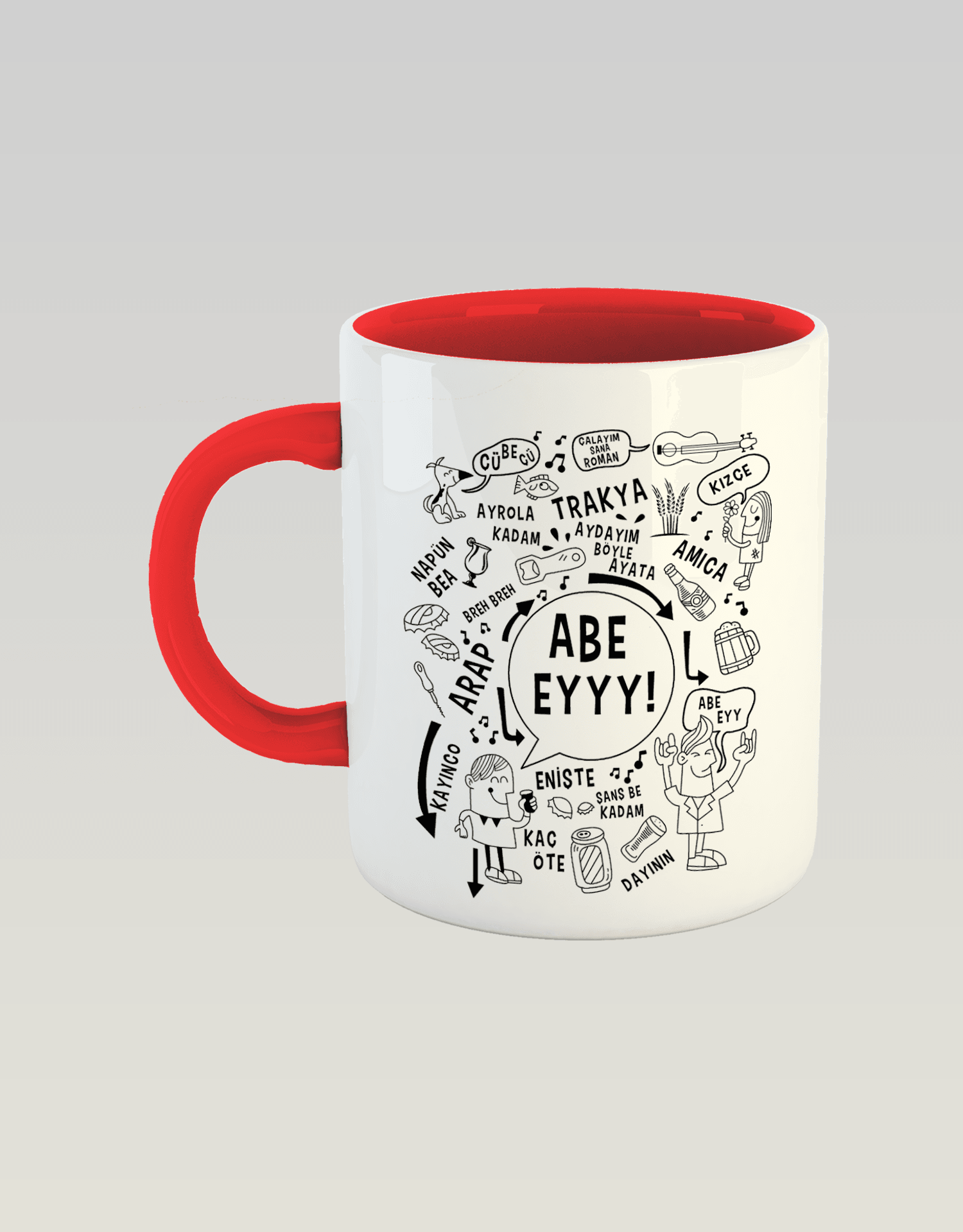 Abe Eyy (Porselen Kupa)