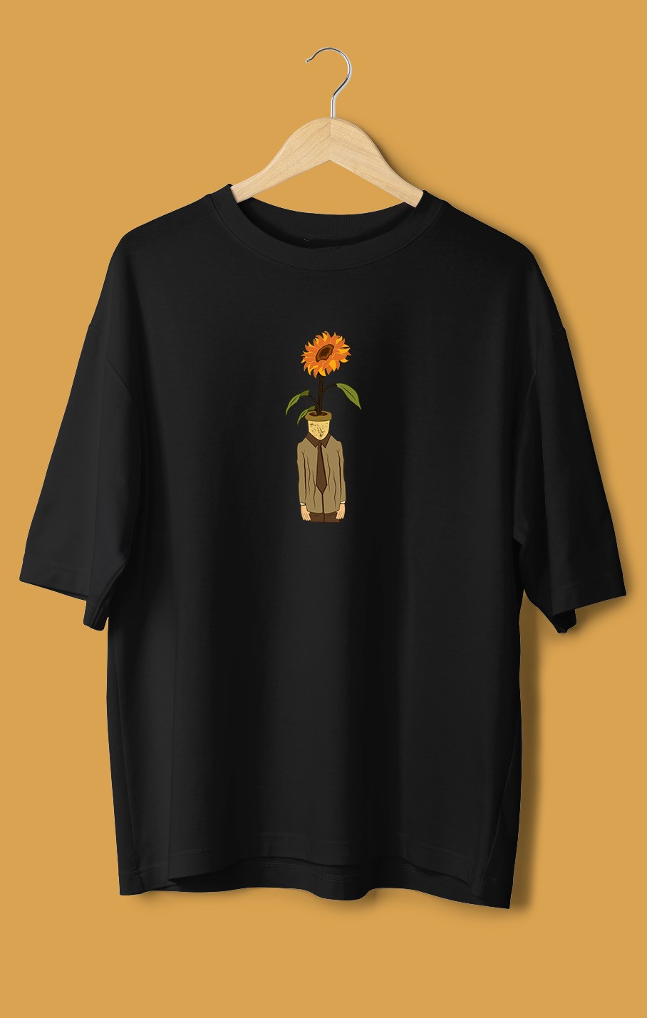 Gündendi Saksı Adam (Orijinal Oversize Tişört)