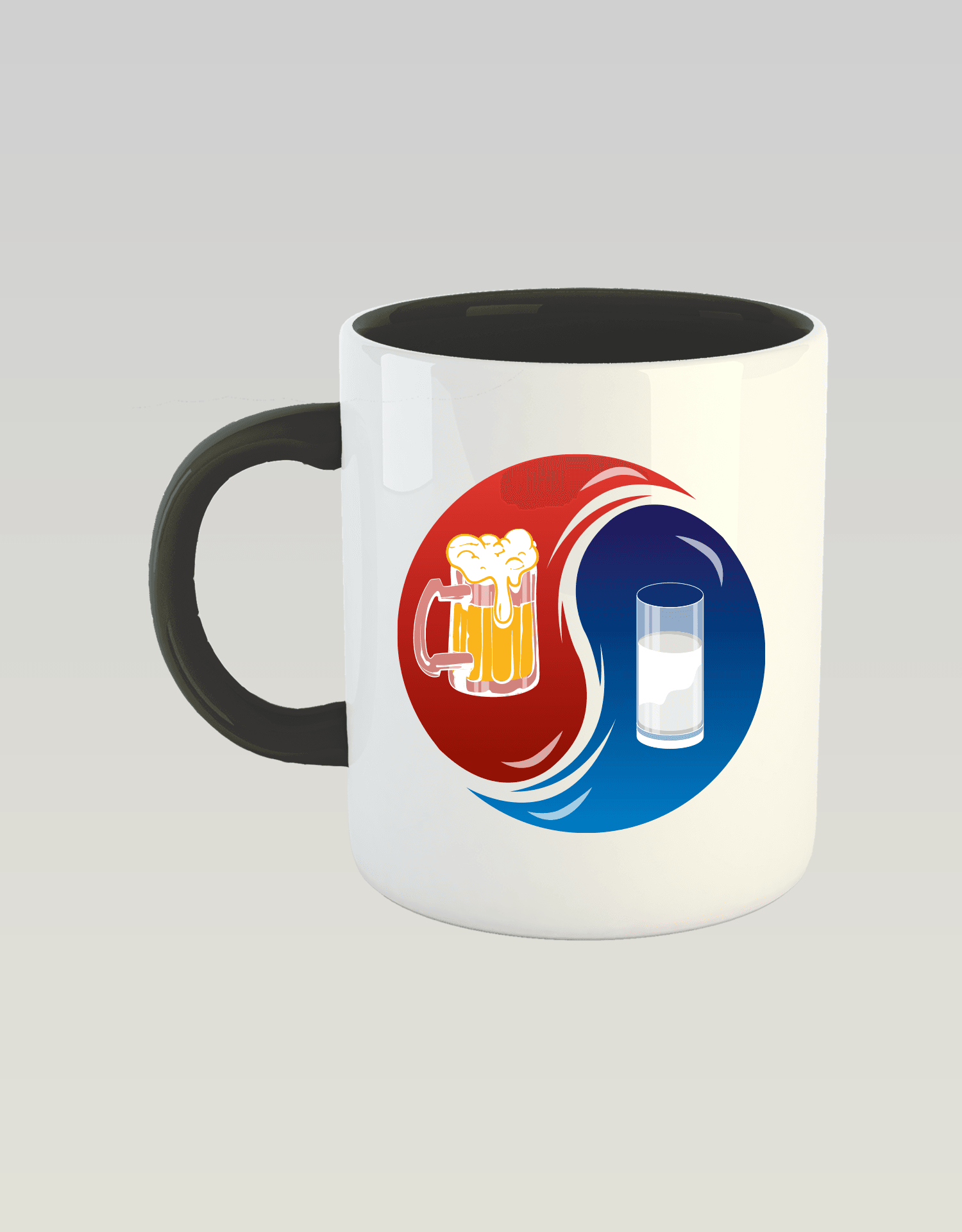 Bira mı? Rakı mı? (Porselen Kupa)