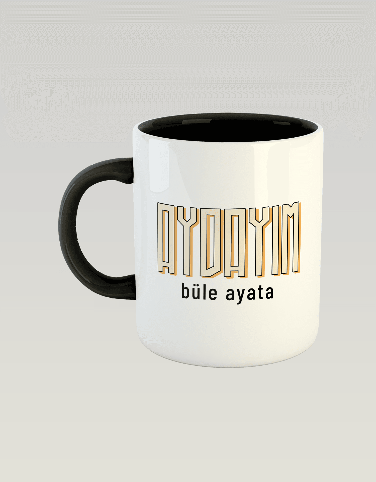 Aydayım Büle Ayata (Porselen Kupa)