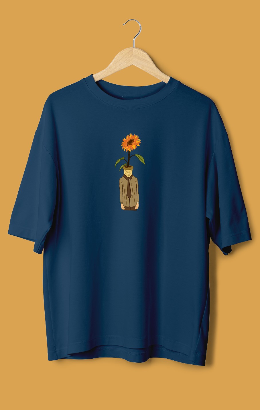 Gündendi Saksı Adam (Orijinal Oversize Tişört)