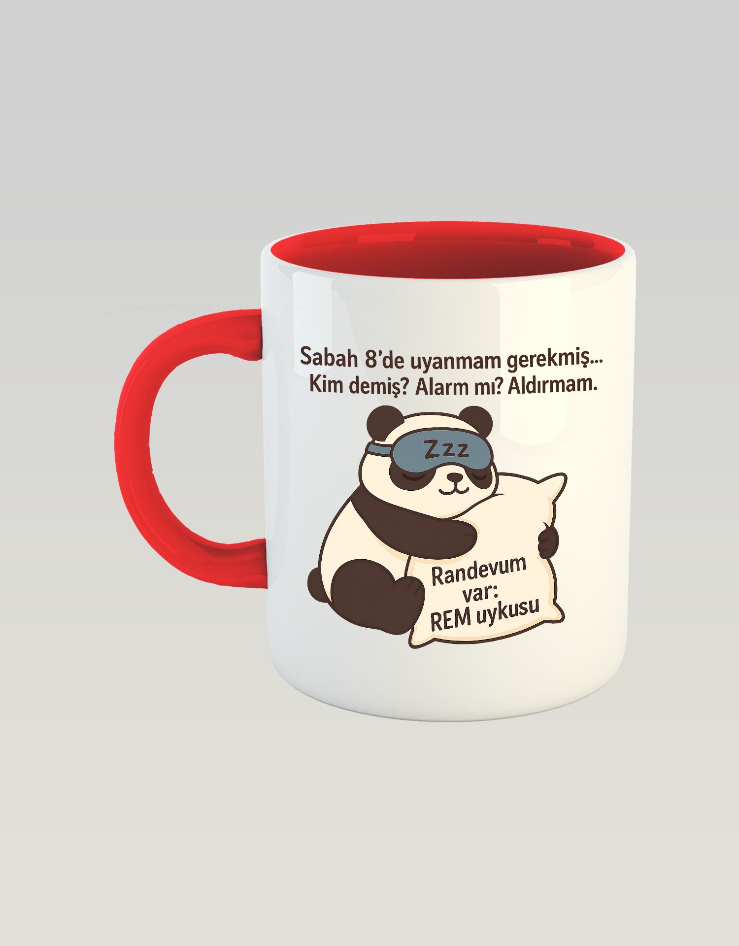 Sabah 8'de Uyanmam Gerekmiş (Porselen Kupa)