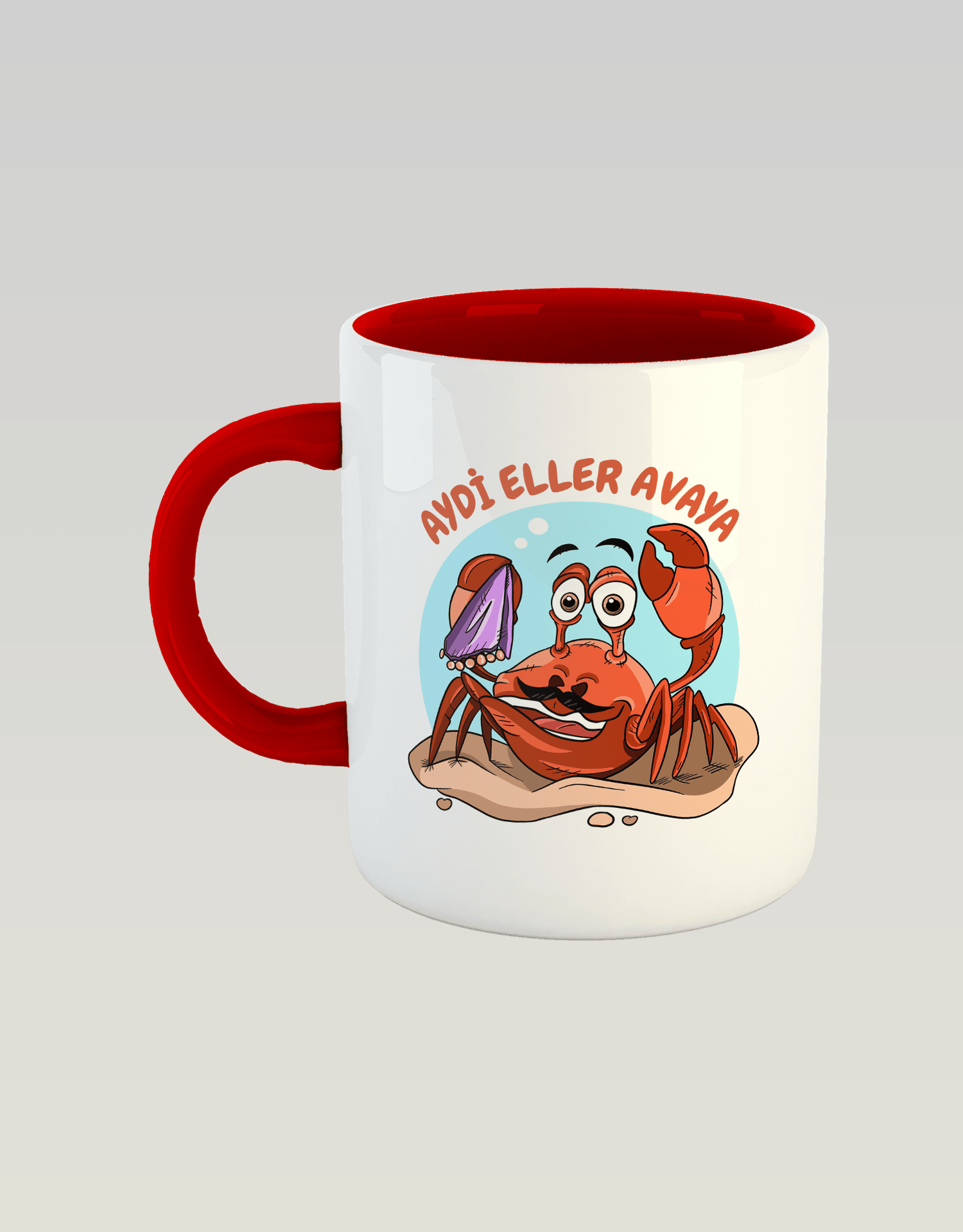 Aydi Eller Avaya (Porselen Kupa)