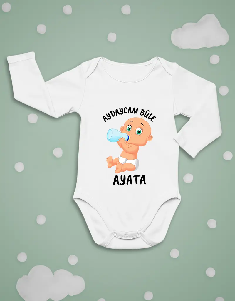 Uzun Kollu Bebek Zıbın - Aydaycam Büle Ayata