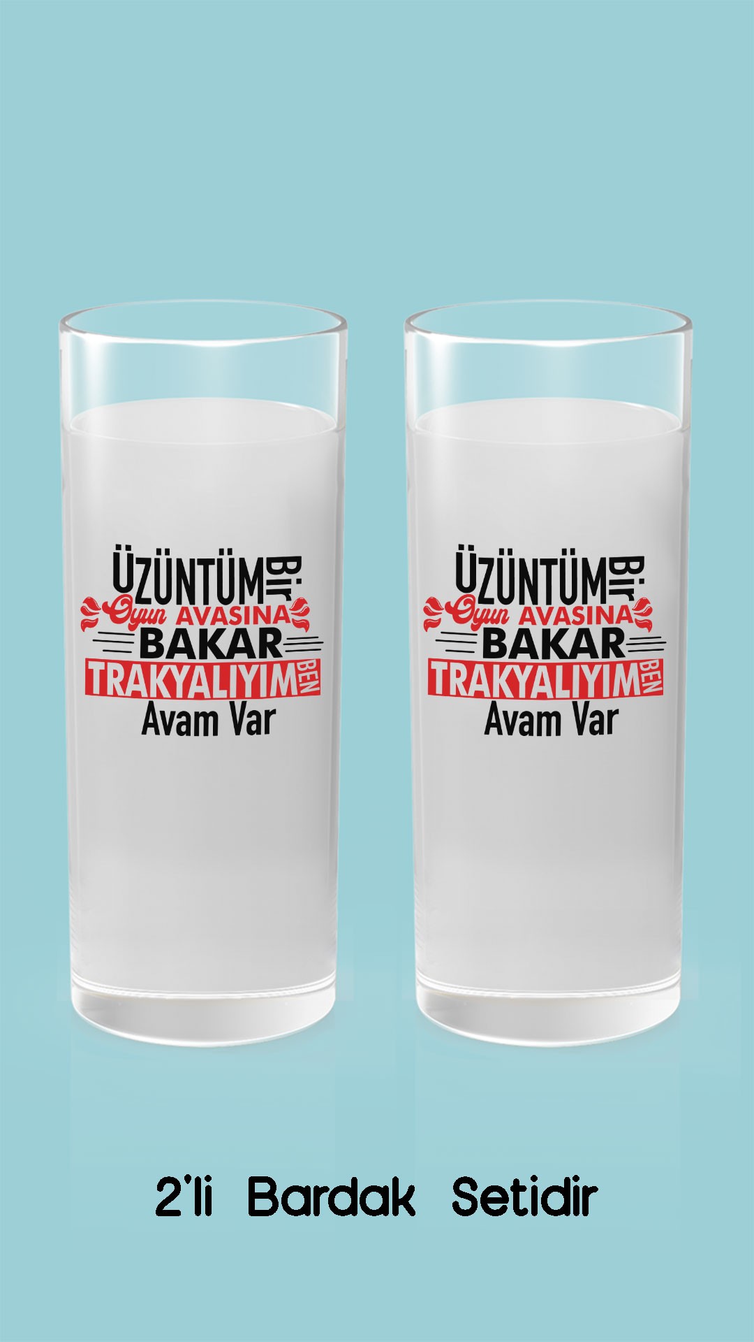 Üzüntüm Bir Oyun Avasına Bakar, Trakyalıyım Ben Avam Var (Rakı Bardağı)