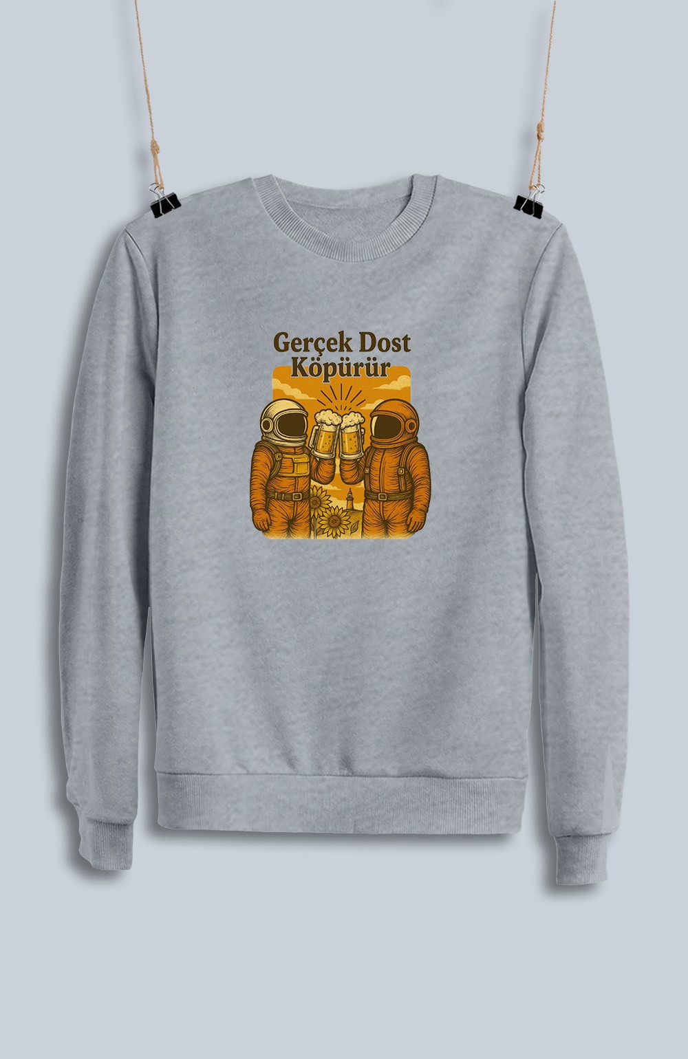 Gerçek Dost Köpürür (Sweatshirt)