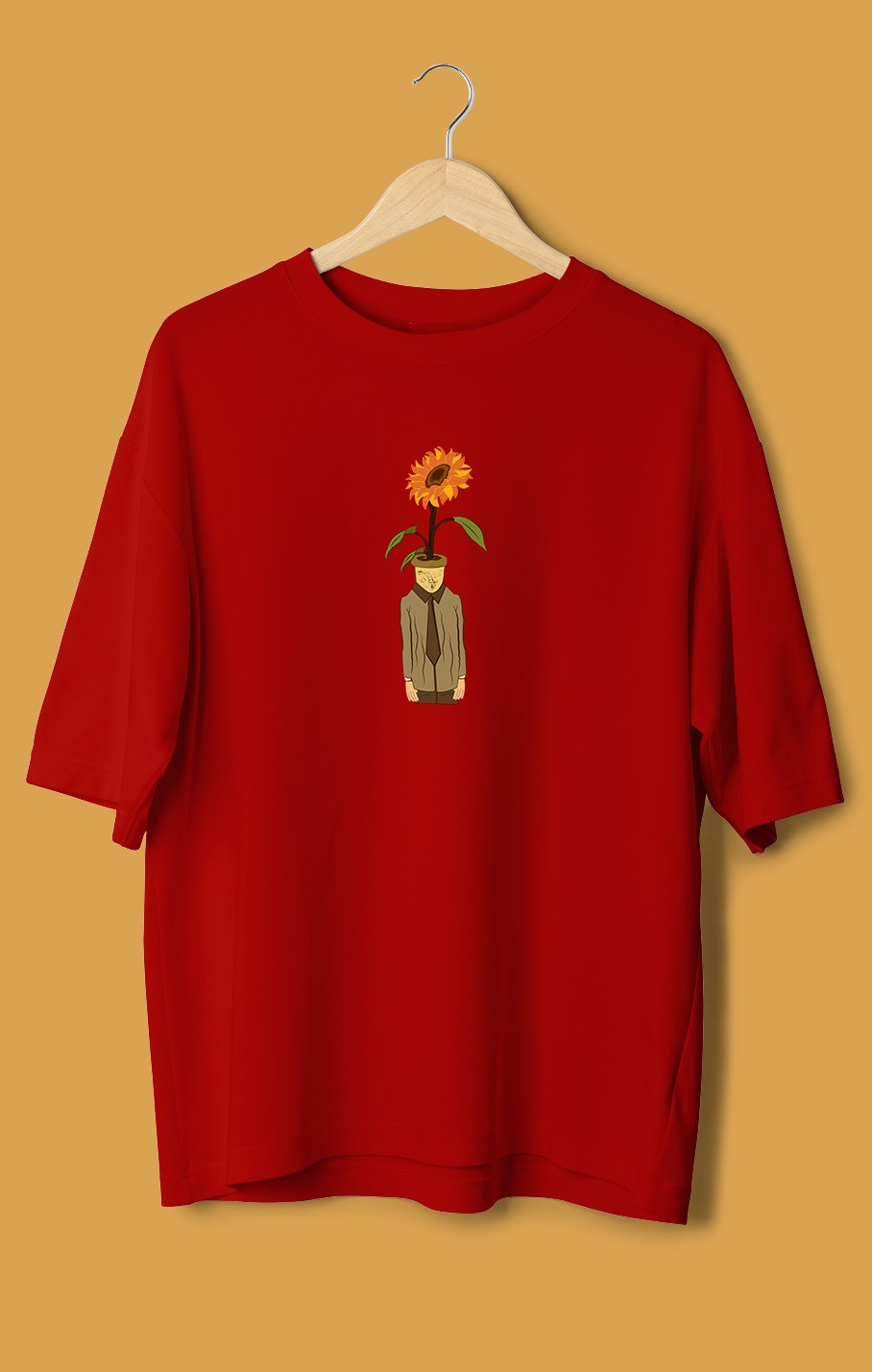 Gündendi Saksı Adam (Orijinal Oversize Tişört)